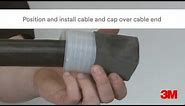 3M Cold Shrink Cable End Caps | Sealing & Capping Exposed Cable Ends With Caps