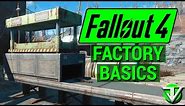 FALLOUT 4: How To Build SIMPLE FACTORY with Contraptions DLC! (Manufacture Weapons, Armor and More!)