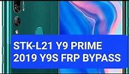 STK-L21HUAWEI Y9 PRIME 2019/STK-L21 FRP DONE WITH UNLOCK TOOL/ Y9s .y9.19 Frp Bypass Unlock Tools 💯