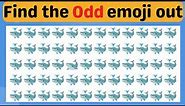 FIND THE ODD EMOJI OUT to Win this Quiz! Odd One Out Puzzle 😃| Find The Odd Emoji Quiz
