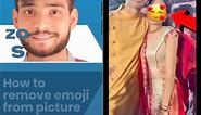 how to remove emoji from picture #highlights #followers #everyone #removeemoji | Hirok Ahmed