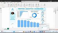 Power BI Dashboard for Twitter for Analyzing Tweets (PART1)