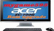 Acer 700G Ram upgrade (tutorial)
