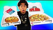I Tried Ordering Every Topping On My Pizza From Papa Johns ~ Dominos