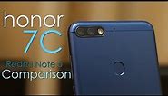 Honor 7C review and Honor 7C vs Redmi Note 5 Comparison