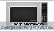 Sharp Microwave Complete Repair Guide - Solve Error Codes and Repair Problems!