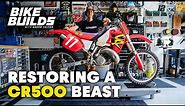 Restoring and Racing a BEAST - 1994 Honda CR500 | Bike Builds with Aaron Colton