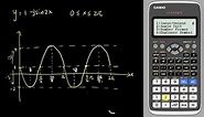 Check your Trigonometry graph using the Casio Classwiz FX-570EX
