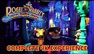 Roger Rabbits Car Toon Spin Low Light On-ride (Complete 4K Experience) Disneyland California