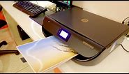 HP DeskJet 4535 all in one wireless printer review (unboxing setup and print quality test)