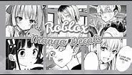 ROBLOX || Bloxburg & Royale High ~ Anime Manga Decals Ids