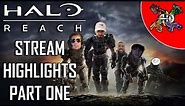 Halo Reach Full Playthrough | Stream Highlights Ep. 1 (The 4 Headed Dragon)