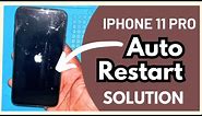 How To Fix Restart problem iPhone 11 Pro Apple logo Auto Restart issue | Hindi | 🔥