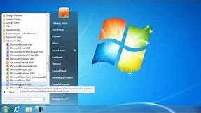 New Features on the Windows 7 Start Menu