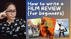 How write a Film Review| Tips on how to make a good film review