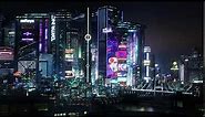 Night City View | Cyberpunk 2077 Live-Wallpaper