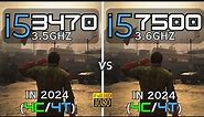 i5 3470 vs i5 7500 Tested in 12 Games (2024) | 1080p