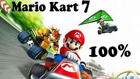 Mario Kart 7 100% (How to unlock all parts, characters, etc.)
