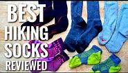 BEST HIKING SOCKS (8 Pairs REVIEWED after 1 YEAR!!)