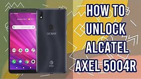 How to Unlock Alcatel Axel 5004R by imei code, fast and safe, bigunlock.com