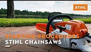 Starting Procedures for STIHL Chain Saws | STIHL Tips