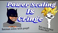 Power Scaling Is Cringe