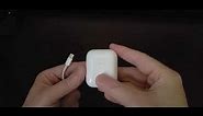 AirPods 2 wireless case LED light turns off PSA!