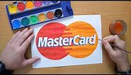 How to draw a MasterCard logo