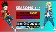 How The Beyblade Burst LOGO Created The ANIMATIONS! Seasons 1-7. How they REPRESENTED the animations