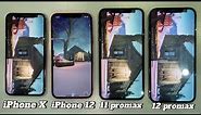 iPhone X, 11 Pro Max, 12, 12 Pro Max Antutu Benchmark Analysis 2024!