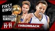 Stephen Curry 1st Championship, Full Series Highlights vs Cavaliers (2015 NBA Finals) - EPIC! HD
