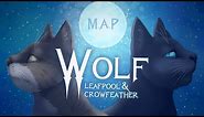Wolf - Leafpool & Crowfeather [Complete Warrior Cats M.A.P]