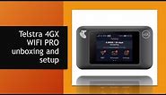 Telstra 4GX WIFI PRO unboxing and setup