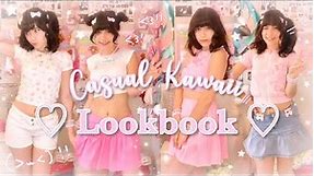 Casual kawaii outfit ideas lookbook - Look cute, be comfy! 💞🎀