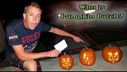 Pumpkin Patch Sends Us Game Master Jack O'Lanterns! Don't Smash the Wrong Pumpkin Challenge!!!