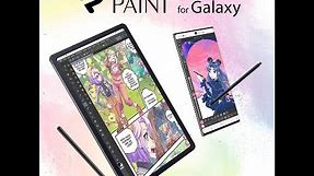 Galaxy users only: Free for 6 months! Clip Studio Paint for Galaxy now available!