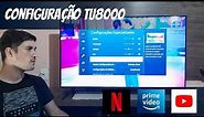 TV SAMSUNG TU8000 CRYSTAL UHD - Melhor Imagem para NETFLIX, YOUTUBE, AMAZON PRIME