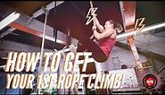 How To Rope Climb! [Technique + Coaching]