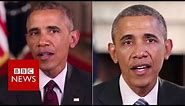 Fake Obama created using AI video tool - BBC News