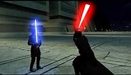 Anakin Skywalker vs Darth Vader - Star Wars Jedi Knight: Jedi Academy NPC Battle