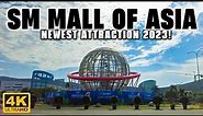 [4K] SM MALL OF ASIA Newest Attraction SKY GARDEN & Mall Walking Tour 2023!