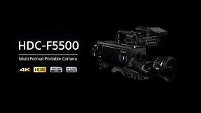 HDC-F5500 - Super 35mm 4K CMOS Camera System