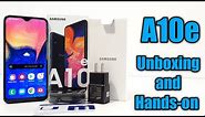 Samsung Galaxy A10e Unboxing and Complete Walkthrough