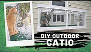 How to Build a Window Catio 🐱🐈🌴 DIY Outdoor Cat Patio Enclosure