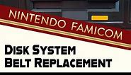 Famicom Disk System Belt Replacement