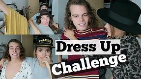 Boyfriend Dress Up Challenge! | TessChristine