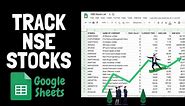 How to track NSE Stocks on Google Sheets? (Real-time Stock Price) | Trade Brains