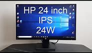 HP Monitor 24 inch Review - Hp Monitor 24w Review IPS Display - Monitor for Gaming?