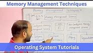 Memory Management Techniques in Operating System