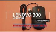 Lenovo 300 USB Budget Mouse - Unboxing and Review